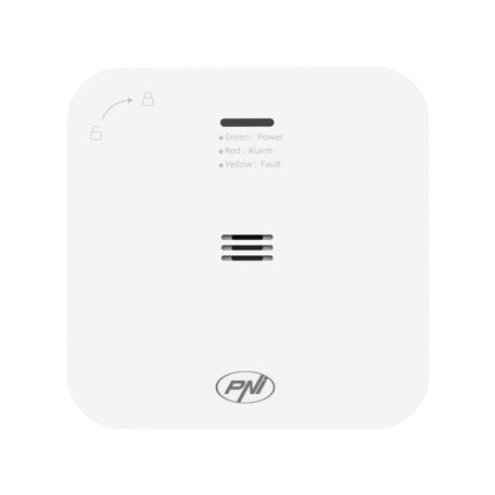PNI WiFi-s szénmonoxid érzékelő és figyelmeztető, beépített szirénával (PNI-HS281)