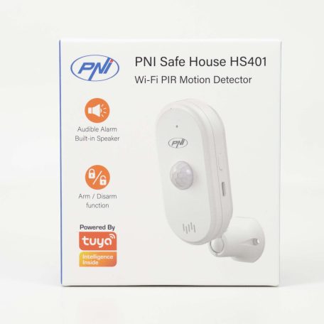 PNI WiFi-s PIR mozgásérzékelő, beépített szirénával (PNI-HS401)