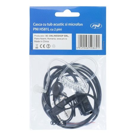 PNI Akusztikus Fülhallgató és Mikrofon (PNI-HS81L)