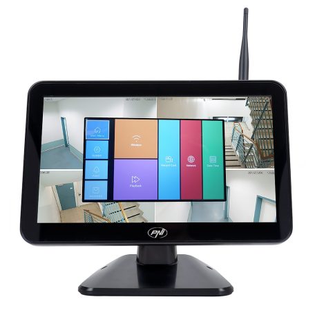 PNI 4 kamerás, 2.0MP-es FullHd, IP Wi-Fi szett LCD monitorral (PNI-HSWIFI650)