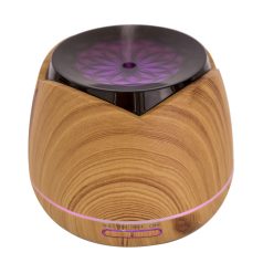   PNI Párásító készülék, diffúzor bambusz mintával, színes dekor megvilágítással, időzítővel (PNI-HU180)