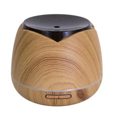 PNI Párásító készülék, diffúzor bambusz mintával, színes dekor megvilágítással, időzítővel (PNI-HU180)
