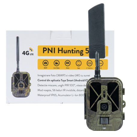 PNI 4K vadkamera, GPS-szel, 4G LTE modullal (PNI-HUNT550C)