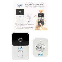   PNI Akkumulátoros, Wi-Fi-s IP kaputelefon, vezeték nélküli csengővel (PNI-IDB12)