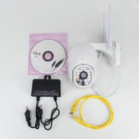 PNI 2.0Mp-es, FullHd, mini, IP robotkamera dupla WiFi-vel, microSd foglalattal, mozgás követéssel (PNI-IP240)