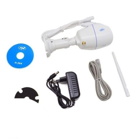 PNI 1.0Mp-es Hd, WiFi, IP csőkamera microSd kártya foglalattal (PNI-IP31)