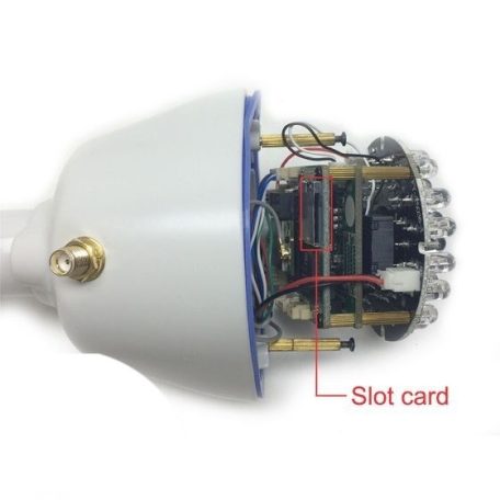 PNI 1.0Mp-es Hd, WiFi, IP csőkamera microSd kártya foglalattal (PNI-IP31)
