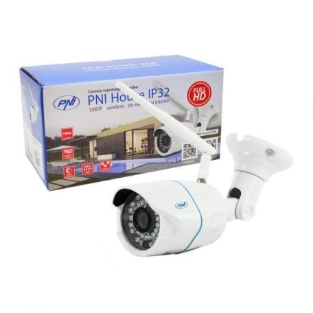 PNI 2.0Mp-es FullHd, WiFi, IP csőkamera microSd kártya foglalattal (PNI-IP32)