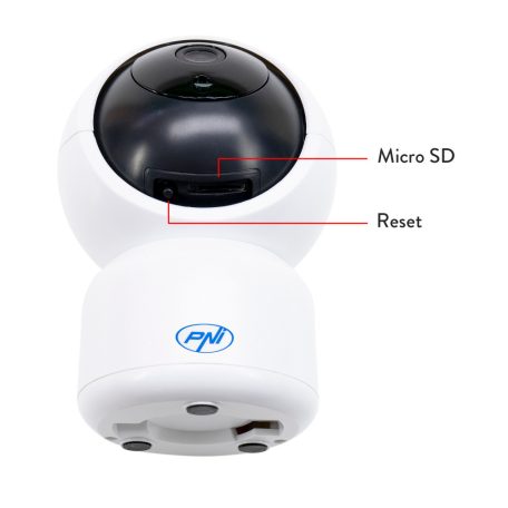 PNI FullHd, éjjellátó, robotkamera beépített WiFi antennával (PNI-IP394)