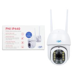   PNI 4.0Mp-es, SuperHd, mini, IP robotkamera dupla WiFi-vel, microSd foglalattal, mozgás követéssel (PNI-IP440)