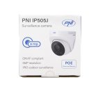  PNI 5.0Mp-es POE IP dóm kamera, LED fény + Infra (PNI-IP505J)