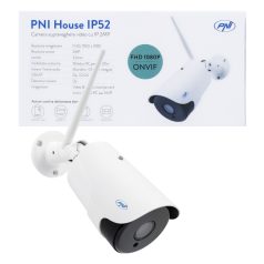   PNI FullHd, WiFi-s, IP csőkamera, mikrofonnal és hangszóróval (PNI-IP52)