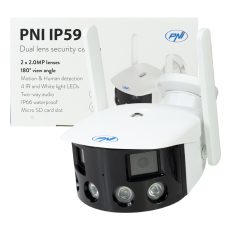   PNI 4.0Mp-es, SuperHd, IP 180 fokos csőkamera, dupla WiFi-vel, microSd foglalattal, mozgás követéssel (PNI-IP590)