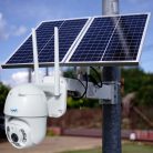 PNI FullHd napelemes IP robotkamera 4G SIM kártya, microSd, mozgás követés (PNI-IP65-KIT)