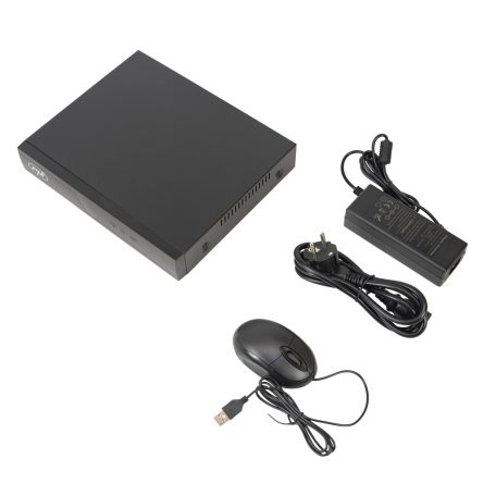 PNI Ip POE rögzítő, NVR, max. 10db 4K felbontású ip kamerához (PNI-IP710J)