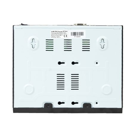 PNI Ip POE rögzítő, NVR, max. 10db 4K felbontású ip kamerához (PNI-IP710J)