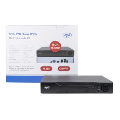   PNI Ip rögzítő, NVR, max. 16db 8.0Mp-es kamerához (PNI-IP716)