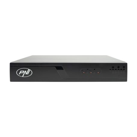 PNI Ip POE rögzítő, NVR, max. 16db 4K felbontású ip kamerához (PNI-IP716J)