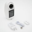 PNI 3.0Mp-es, kijelzős WiFi beltéri IP kamera, babafigyelő funkcióval, bluetooth mikrofonnal (PNI-IP733)
