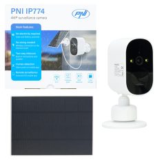 PNI SuperHd napelemes WiFi kamera mikrofonnal (PNI-IP774)