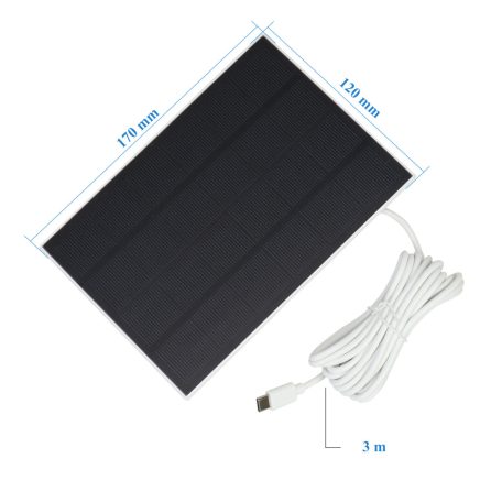 PNI SuperHd napelemes WiFi kamera mikrofonnal (PNI-IP774)