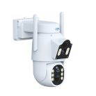 PNI dupla lencsés forgatható FullHd napelemes WiFi kamera mikrofonnal (PNI-IP792)