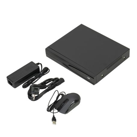 PNI Ip POE rögzítő, NVR, max. 10db 4K felbontású ip kamerához (PNI-IP810)