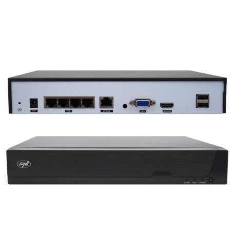 PNI 4 kamerás SuperHd, IP POE kamerarendszer, arcmentés funkcióval, mikrofonokkal (PNI-IPMAX5)