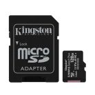Kingston MicroSDXC 128GB memóriakártya, Class10, UHS-1, 100MB/s+Adapter (PNI-KIMSDXC128B)