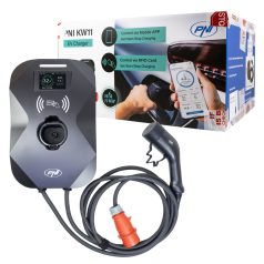   PNI Type2 smart fali elektromos autó töltő, 16A, 11 Kw telljesítmény, mobilapplikáció (PNI-KW11)