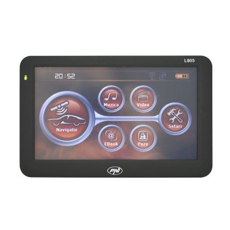 PNI 5" Multimédiás GPS navigáció FM transmitterrel (PNI-L805)