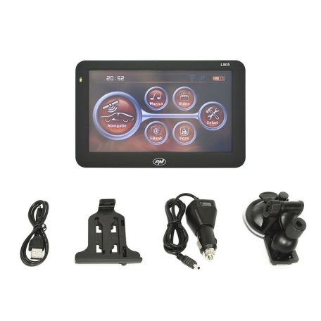 PNI 5" Multimédiás GPS navigáció FM transmitterrel (PNI-L805)