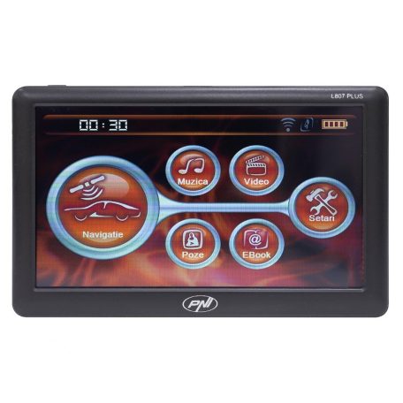 PNI 7" Multimédiás GPS navigáció FM transmitterrel (PNI-L807-PLUS)