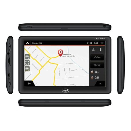 PNI 7" Multimédiás GPS navigáció FM transmitterrel (PNI-L807-PLUS)