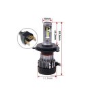 PNI Autós LED fényszóró izzó, H4 M9, 6000K, 2db (PNI-LEDH4-160K)