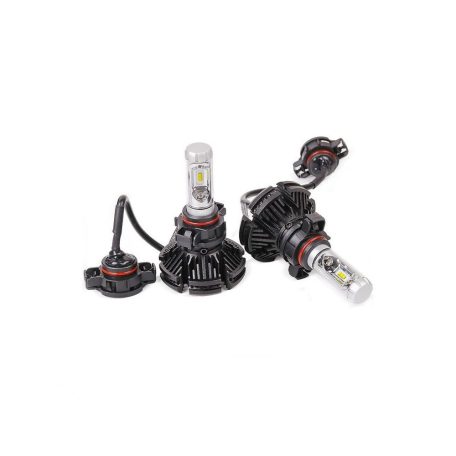 PNI Autós LED fényszóró izzó, H7 X3, 6000K, 6000LM, színfóliával, 2db (PNI-LEDH7-26K)