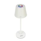 PNI Akkumulátoros RGBW LED asztali lámpa, állítható szinek és fényerő (PNI-LT05W)