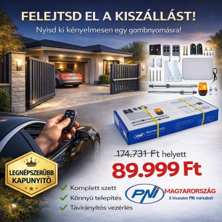  PNI Kapunyitó készlet, szárnyas kapurendszerekhez (PNI-MAB300)