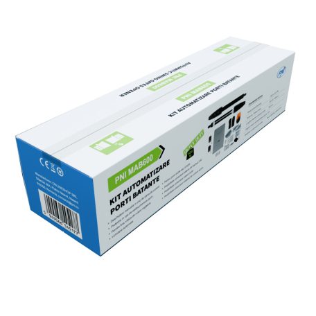  PNI Kapunyitó készlet, szárnyas kapurendszerekhez, 300 kg teherbírás szárnyanként (PNI-MAB600)