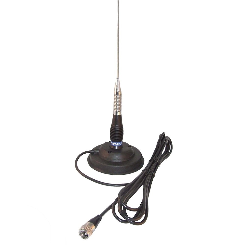 PNI S75 CB Antenne à pied magnétique, 76cm, 100 W