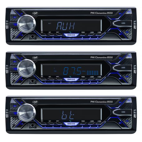 PNI Mp3-as Bluetooth autórádió, levehető előlappal (PNI-MP3-8550)