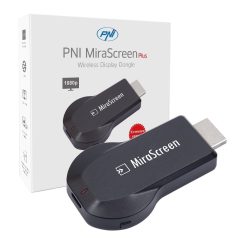   PNI MiraScreen PLUS, vezeték nélküli HDMI jeltovábbító, képernyő tükrözéshez (PNI-MSPLUS)