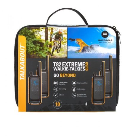 Motorola TALKABOUT T82 EXTREME adó-vevő készülék, 10km-es hatótávolsággal (PNI-MTAT82E4)