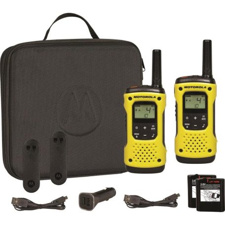 Motorola TLKR T92 vízálló adó-vevő készülék, 10km-es hatótávolsággal (PNI-MTKRT92Y)