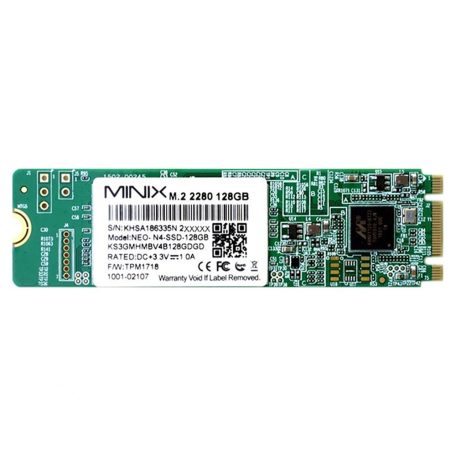 Minix mini PC és médialejátszó, USB, 4GB RAM, 128GB (PNI-N42C-SSD)