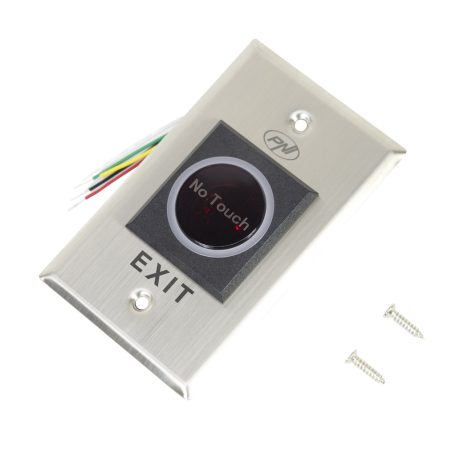 PNI Fém fali süllyesztett nyitógomb, kilépőgomb, NO/NC/COM (PNI-PB103)