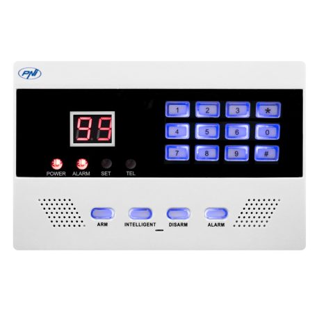 PNI Vezeték nélküli riasztórendszer, 2 érzékelővel, szirénával (PNI-PG2710)