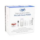 PNI Mini vezeték nélküli WiFi-s riasztórendszer, 2 érzékelővel, szirénával (PNI-PG600)