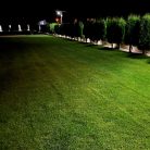 PNI Napelemes 60W-os LED-es utcai lámpatest, kandeláber, 6m-es oszloppal kompletten (PNI-PS-50W)