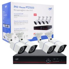   PNI 4 kamerás SuperHd, 5 Mp-es AHD kamerarendszer (PNI-PTZ1500)